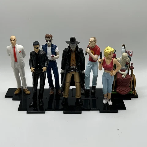 DC Direct PREACHER Seven-Piece PVC Figurine Set - No Box Cover