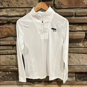 Callaway Golf Torey Pines Opti-Dry White Quarter Zip Pullover - Picture 1 of 8