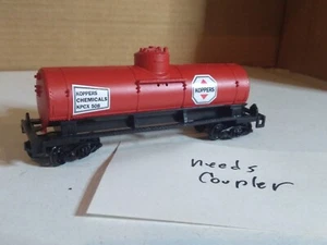 Z13 HO Scale Train Box Car KOPPERS CHEMICALS KPCX 508 TANKCAR NEEDS COUPLER - Picture 1 of 1