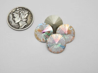 Transmisión F (39ss-8mm - 47ss - 10mm & 12mm) Swarovski 1122 Rivoli Stones Foto 1 de 4