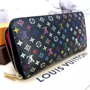 LOUIS VUITTON Monogram Takashi Murakami Zippy Long Wallet Multicolor M60243 - Picture 1 of 9