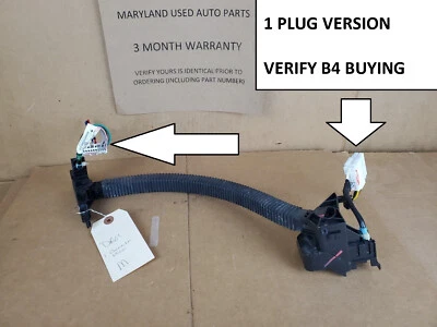 Arnés de cableado de puerta corredera lateral del conductor trasero Nissan Quest 2011-2017 OEM M Foto 1 de 4
