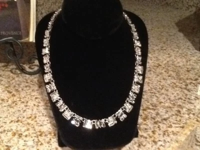 Collar Kate Spade New York Brillante Cristal Transparente NUEVO CON ETIQUETAS $168 Foto 1 de 4