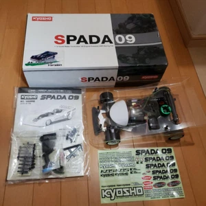 Vintage Kyosho Spada 09 RC Car 2 Transmission Nitro Engine 1/12 Scale GP Racer - Picture 1 of 6