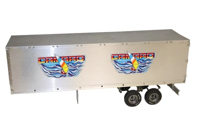 Vintage RC Model Container Semi Trailer Semi Trailer for Truck Lorry Scale 1:16 - Image 1 of 4