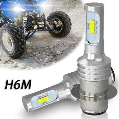 Lâmpadas de farol LED P15D H6M para Kawasaki KFX450R 2008-2011 KFX400 2005-2006 2 peças - Imagem 1 de 4