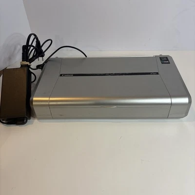 CANON PIXMA IP100 PORTABLE TRAVEL USB MOBILE A4 COLOR INKJET  PRINTER  - Image 1 of 4