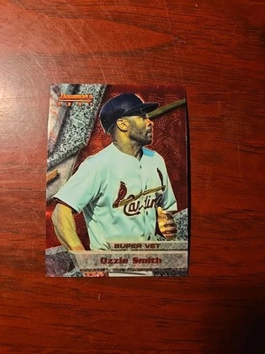 Bowman's Best Red Ozzie Smith #3 1994 Foto 1 de 2