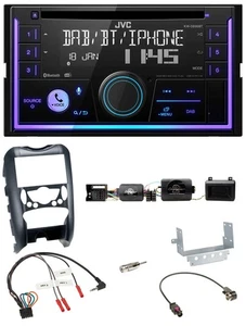 JVC Lenkrad USB 2DIN DAB Bluetooth CD Autoradio für Mini Cooper 06-14 Parksensor - Bild 1 von 11