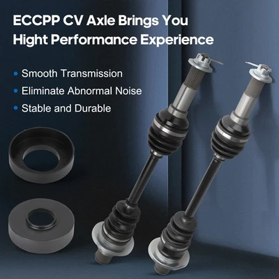 Conjunto de eje CV trasero izquierdo y derecho 2x para Yamaha Grizzly 660 2002 Foto 1 de 4