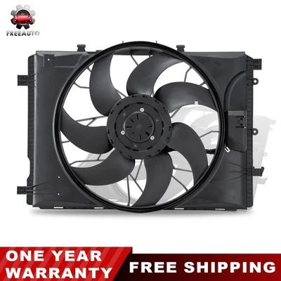 Radiator Cooling Fan For Mercedes-Benz E350 E400 C300 C350 SLK350 A2045000293 - Image 1 of 4