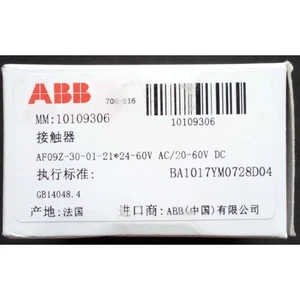 one new abb AF09Z-30-01-21 24-60V 50-60HZ Contactors fast Shipping - Picture 1 of 1