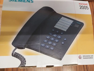 Téléphone Fixe SIEMENS Euroset 2005 NEUF - Photo 1/4