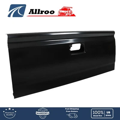 For Chevy Silverado GMC Sierra 2014-2019 Black Steel Rear Tailgate Tail Gate Foto 1 de 4