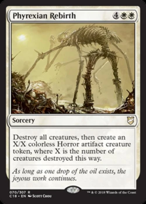 Phyrexian Rebirth - Near Mint MTG Commander 2018 - Image 1 of 1