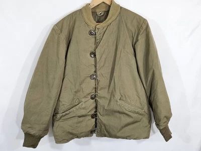 Vintage US Army M-1943 M-43 Liner Pile Field Jacket 40 R WWII Korea Military  - Image 1 of 4