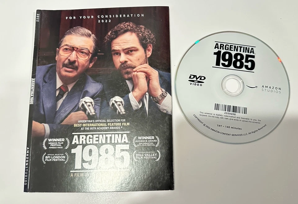 Argentina, 1985 (DVD, 2022) For Your Consideration 2022 promo FYC Amazon Studios - Image 1 of 1