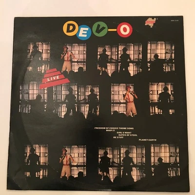 Dev-o - Live - Vinyl Lp 1980 Record - Image 1 of 4