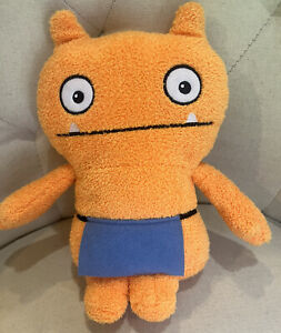 Ugly Doll WADE THE HELPER Orange w/Blue Apron 9" Plush Stffd Soft Bnbag Toy 0+