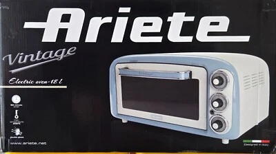 Ariete 979 blau/creme Minibackofen vintage