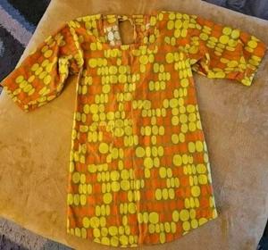 Abito ospedale MCM smock anni 60 70 vintage design casa tg *LEGGI* - Foto 1 di 6