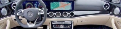 Mercedes-Benz OEM A/C238 E класса в полоску пианино черный комплект внутренней отделки 5 шт новый - Изображение 1 из 3