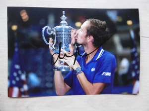 Imagen firmada con autógrafo de Daniil Medvedev 10x15 cm - Imagen 1 de 1