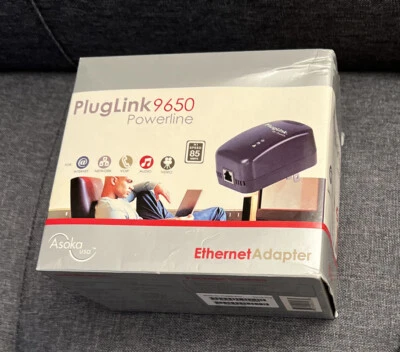 Asoka PlugLink 9650 Powerline PL9650-ETH Ethernet Adapter - Image 1 of 3