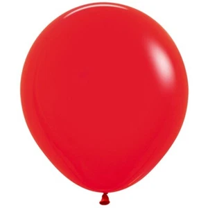 2 Qualatex 24" Latex Balloons RED - L8/25 - Picture 1 of 1