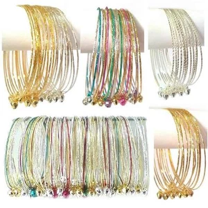Indische Armreifen Set Ø6,5cm Schmuck Armband Bollywood Choorian Bangles Armreif - Picture 1 of 10