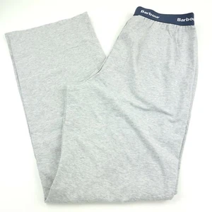 $70 Barbour Abbott Trouser Lounge Pants Mens Size Small Light Gray Cotton - Picture 1 of 11
