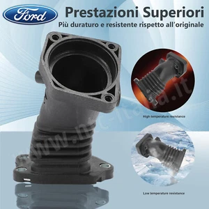 MANICOTTO COLLETTORE ASPIRAZIONE INTERCOOLER FORD FOCUS C-MAX 1.6 TDCI 90CV - Imagen 1 de 17