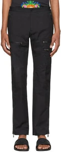 $995 VERSACE Navy Zip Cargo Pants Pocket Pants Men's 48 EU/US 32 AUTHENTIC - Picture 1 of 20