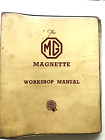 MG Magnette Workshop Manual AKD573A classic car
