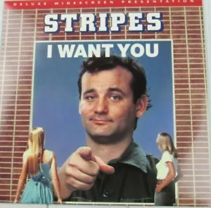 Stripes, Bill Murray, Widescreen Extended Play Laser Disc R - Imagen 1 de 2