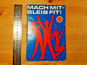Mach mit - bleib fit, Ratgeber, Sport, Gesundheit, 1967, Rarität