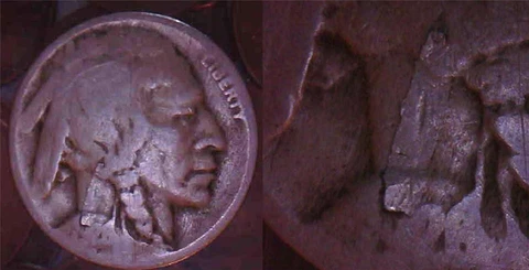 1926 S BUFFALO INDIAN HEAD NICKEL LOWEST MINTAGE 970,000 CLIP IN NECK ERROR  #18 Cover