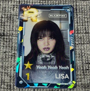 POCA LISA BLACPINK 2023 SUPERSTAR IN TOKYO "YEAH" PHOTOCARD OFFICIAL BP KPOP - Picture 1 of 1