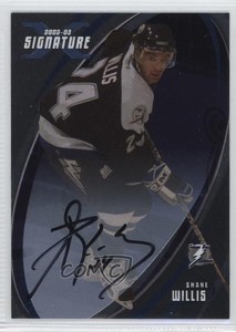 2002-03 ITG Be A Player Signature Series Signatures Shane Willis #151 Auto