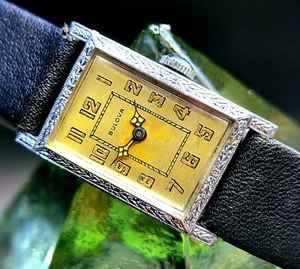 Vintage BULOVA 1920's Retro New Old Stock (NOS) Manual Wind Men's Watch !! - Picture 1 of 2