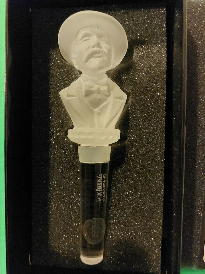 2004 Jack Daniels Limited Edition Crystal Bottle Stopper