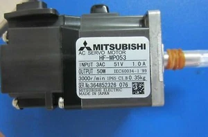 USED AC Servo Mmotor HF-MP053 In Good Condition #F8 - Bild 1 von 4