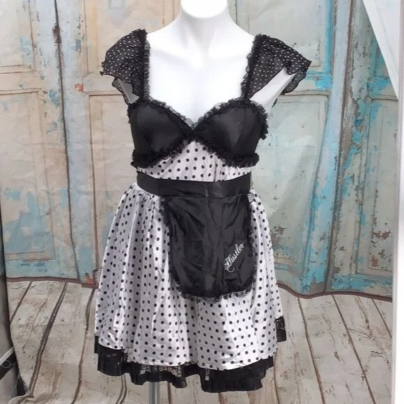Sexy Halloween Hustler French Maid Talla S/M Foto 1 de 4