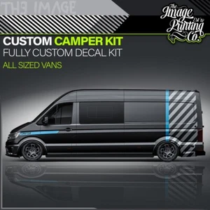 KUNDENSPEZIFISCHES Camper Vinyl Aufkleber Kit I ALLE VANS I Sprinter Transit Boxer I LUFTFREIGABE - Bild 1 von 8