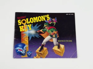 Solomon's Key Nintendo NES-KE-USA Instruction Booklet Manual - Picture 1 of 5