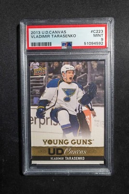 2013 U.D. Canvas Vladimir Tarasenko #C223 Mint 9 Young Guns - Image 1 of 2