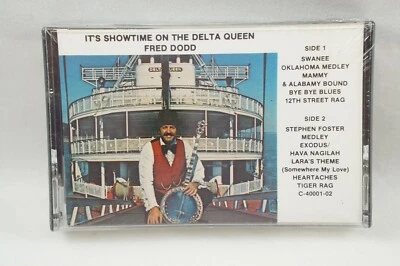 Fred Dodd cassette tape Showtime on Delta Queen banjo 1980s ragtime Dixieland - Image 1 of 3