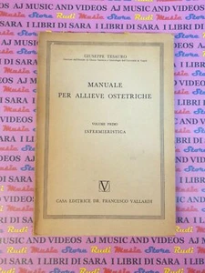 Book libro MANUALE PER ALLIEVE OSTETRICHE volume primo INFERMIERISTICA 1960(L65) - Picture 1 of 1