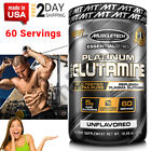 MuscleTech PLATINUM Glutamine Powder Muscle Recovery 60 Servings 300g Unflavored