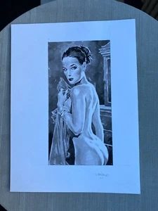 THOMAS FRISANO ORIGINAL ART DESSIN ORIGINAL 26,5 cm x 35,5 cm EN PARFAIT ÉTAT - Bild 1 von 4